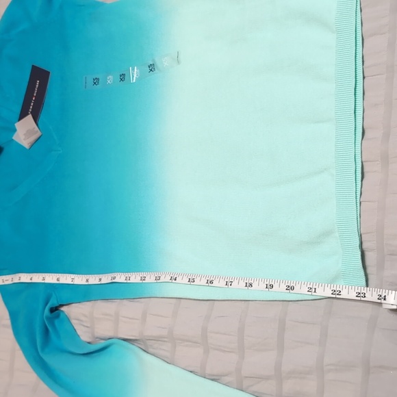 Tommy Hilfiger Ombre V-Neck Sweater - Picture 3 of 9